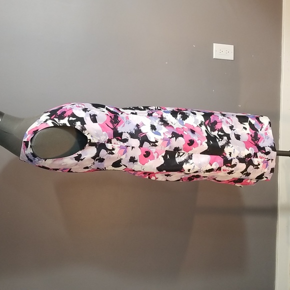 Black Label Evan Picone floral sheath dress with size 10 - 2 piece match jacket - Picture 6 of 17